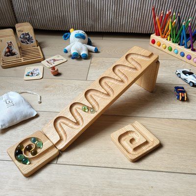 Развивающая дорожка Монтессори Marble Track Waterfall 1300004 фото